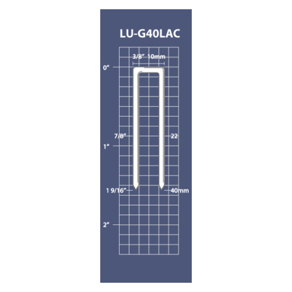 LU-G40LAC 18 GA Medium Crown Stapler