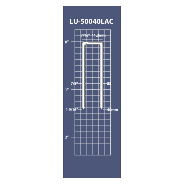 LU-50040LAC 18 GA Wide Crown Stapler