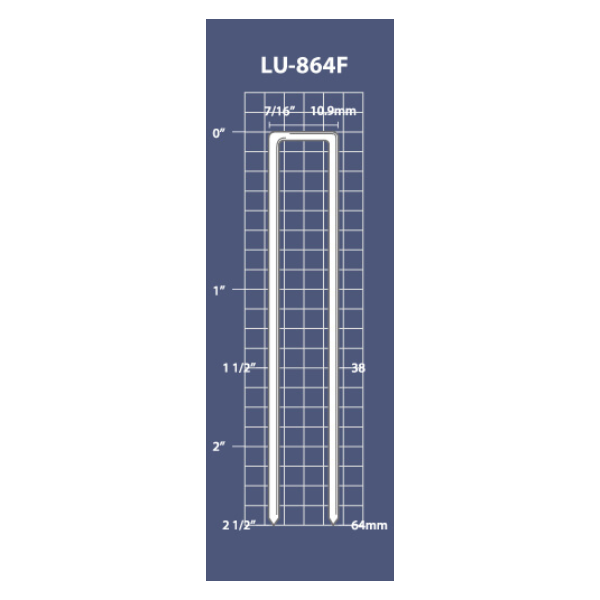 LU-864F 16 GA Medium Crown Stapler