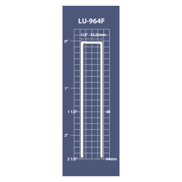 LU-964F 16 GA Medium Crown Stapler