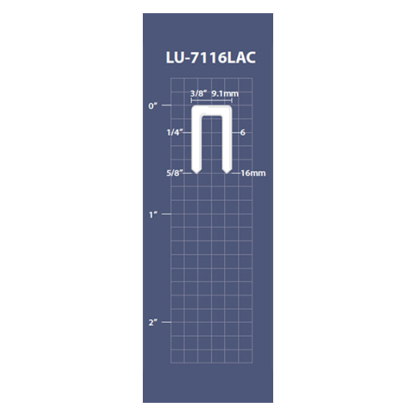 LU-7116LAC 71 Series Fine Wire Stapler, Long Nose