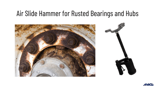 Air Slide Hammer for Rusted Bearings and Hubs