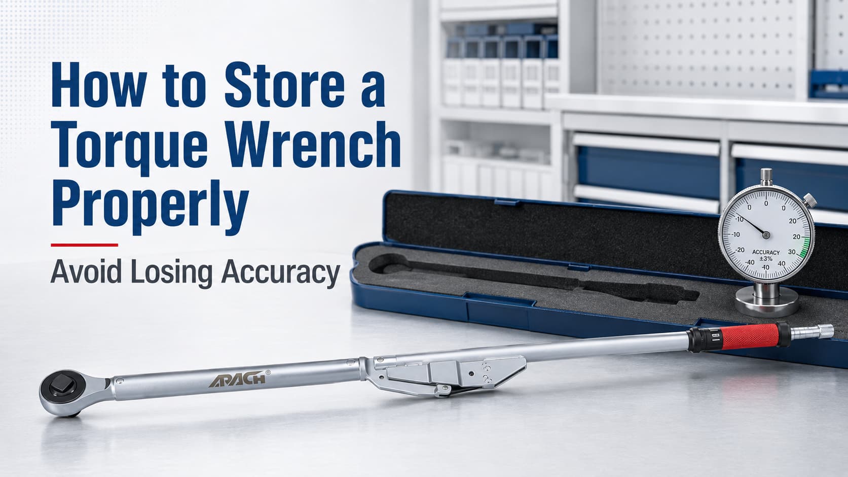 How to Store a Torque Wrench Properly and Avoid Losing Accuracy