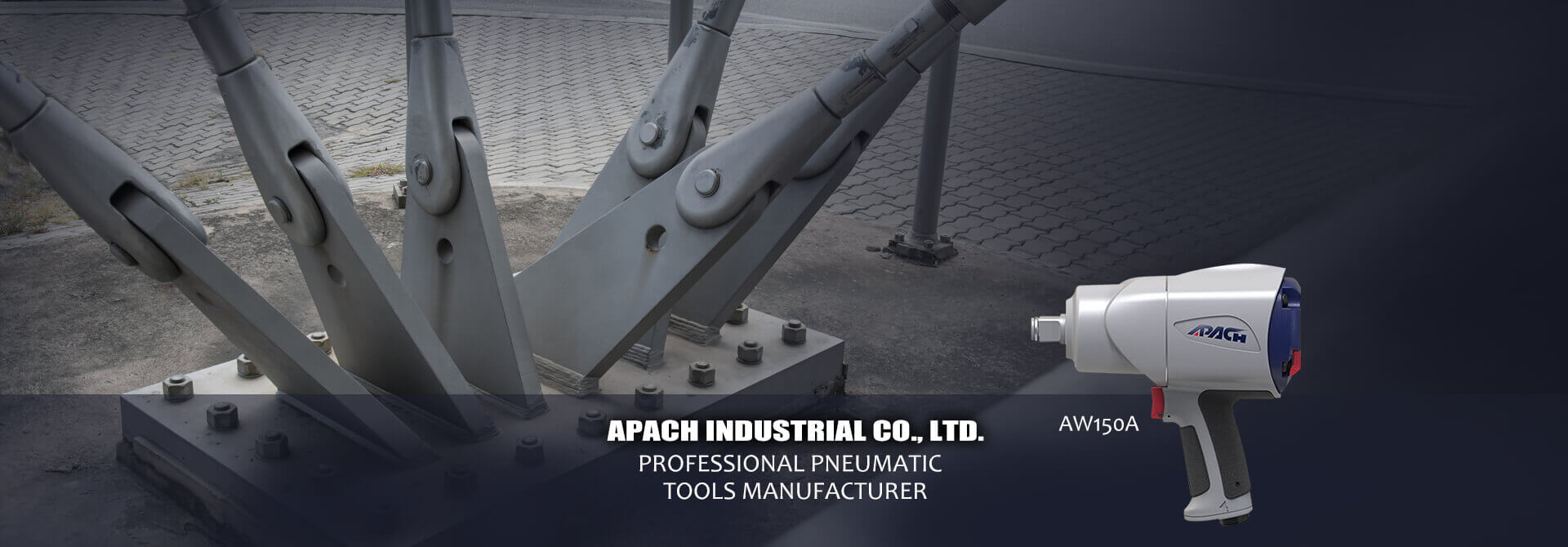 Clé à choc pneumatique - AW030C - APACH Industrial Co., Ltd